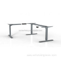 Office Executive Design L shaped Height Adjustable Desk
